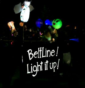 Atlanta BeltLine Lantern Parade || Biscuits & Burlap
